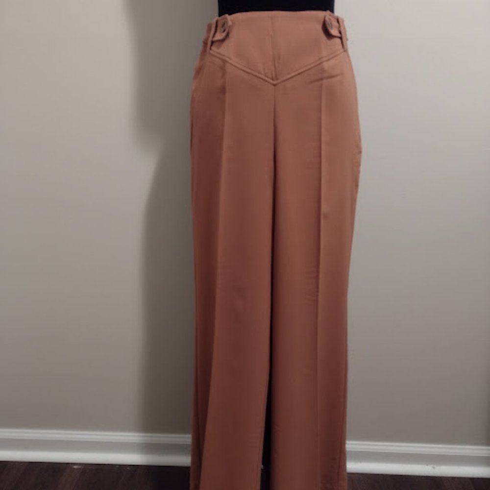 MetroStyle, Pants, Rust Color, Size-12